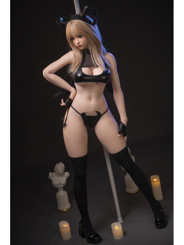 163cm 36kg Premium Silicone Sex Doll Liquid Soft Chest 