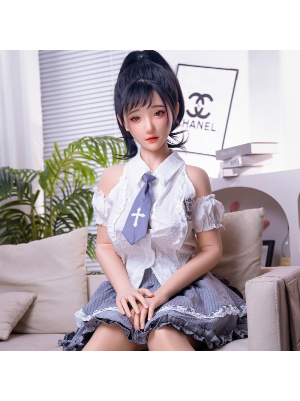 Platinum Silicone Full Body Sex Doll Sexy Fangirl 