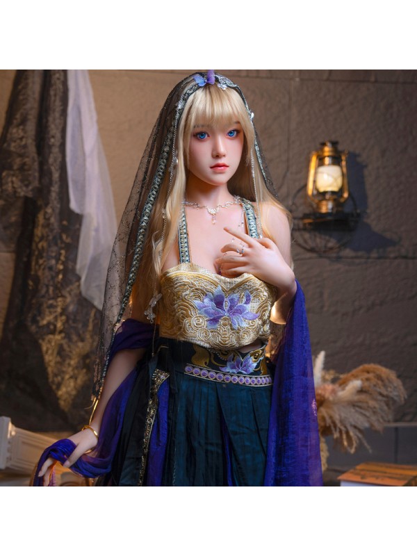 Western Girl Sex Doll Full Body Platinum Silicone