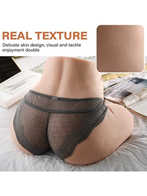 Half Body Big Buttock Female True Yin Buttock Inverted Adult Male Sex Toy PL-022
