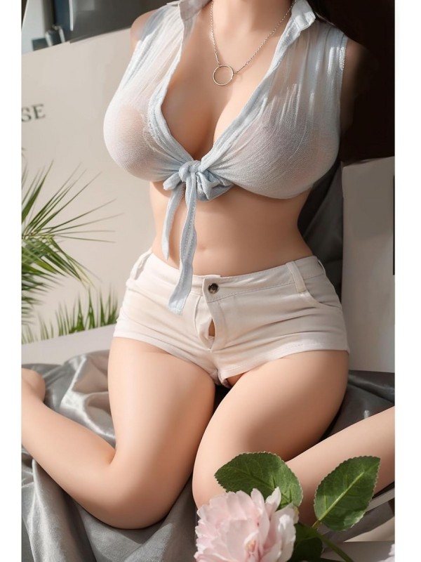 112CM Tpe Half Body Sex Doll Masturbation Girl Sex Toy for Men PL-35 