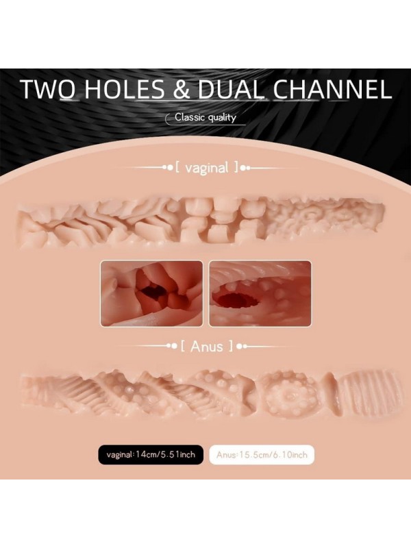 Male Masturbator Half Body Masturbation Vagina Sex Doll for Man PL-016 