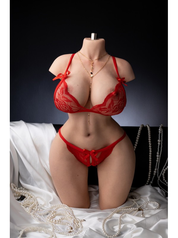 9.2kg 56cm Premium Silicone Doll Half Size Doll Torso 