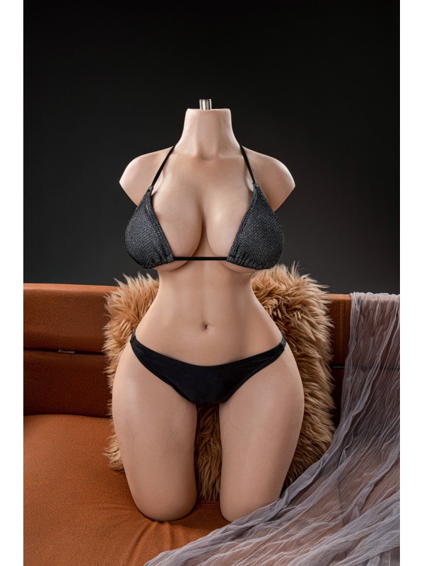 14.6kg 76cm Premium Silicone Sex Doll Torso 